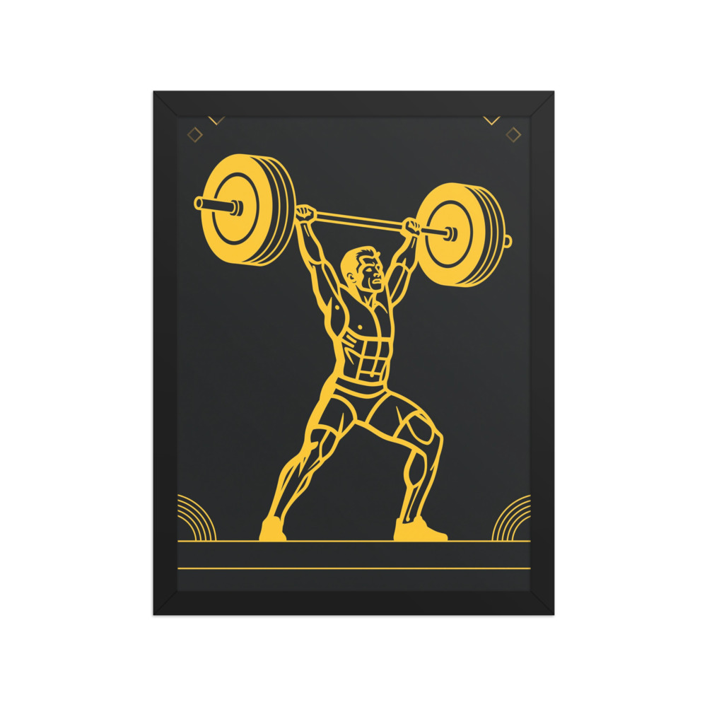 Weightlifter Clean & Jerk
