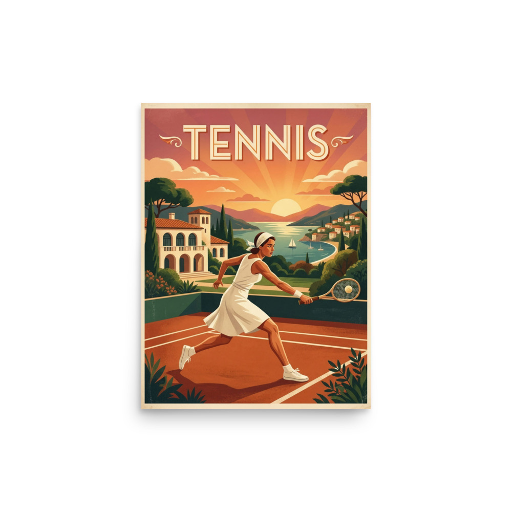 Tennis Club Poster