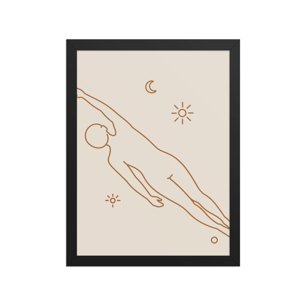 Swimmer Freestyle Line