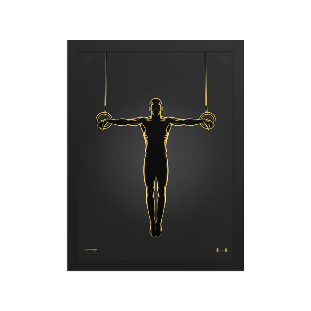 Gymnast on Rings