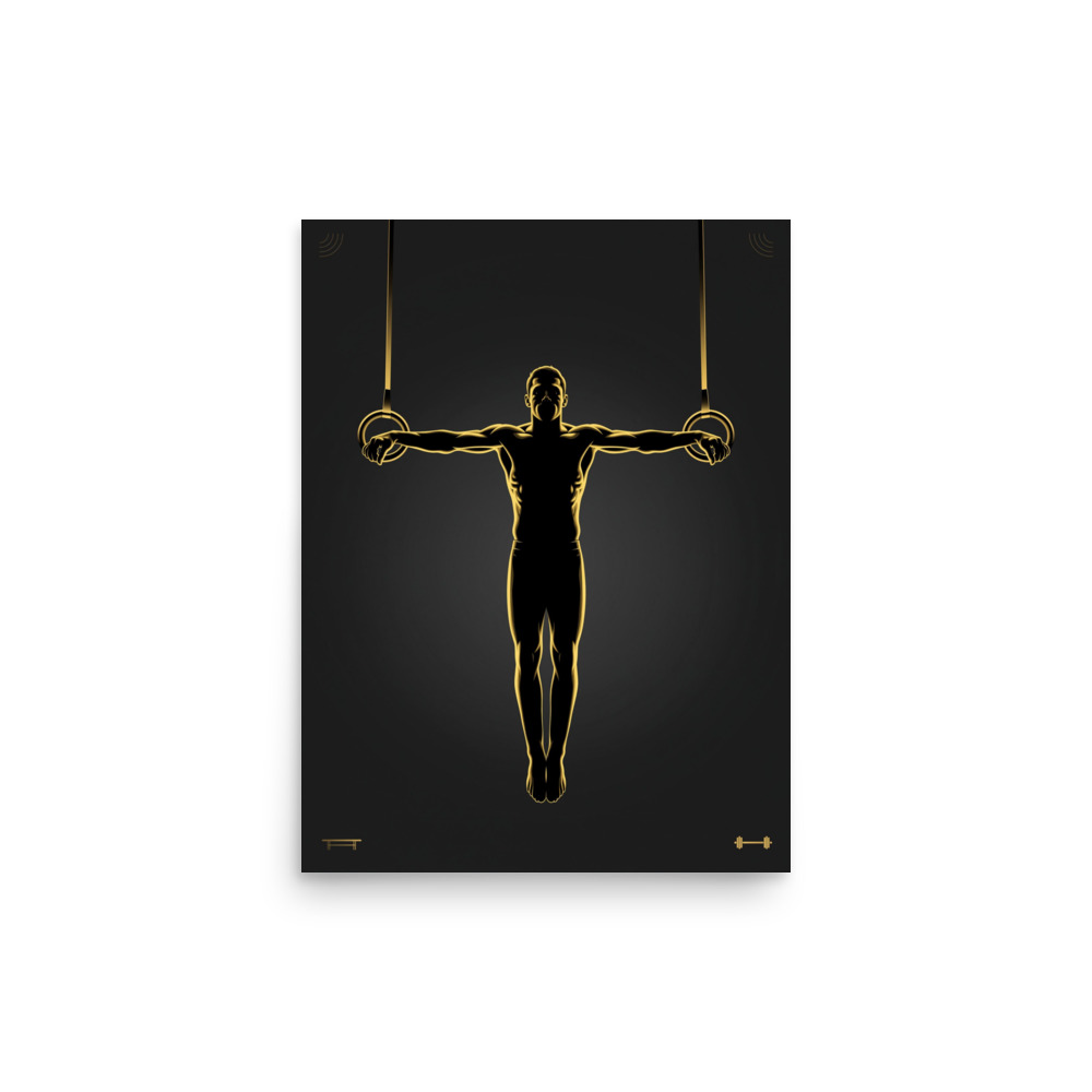 Gymnast on Rings