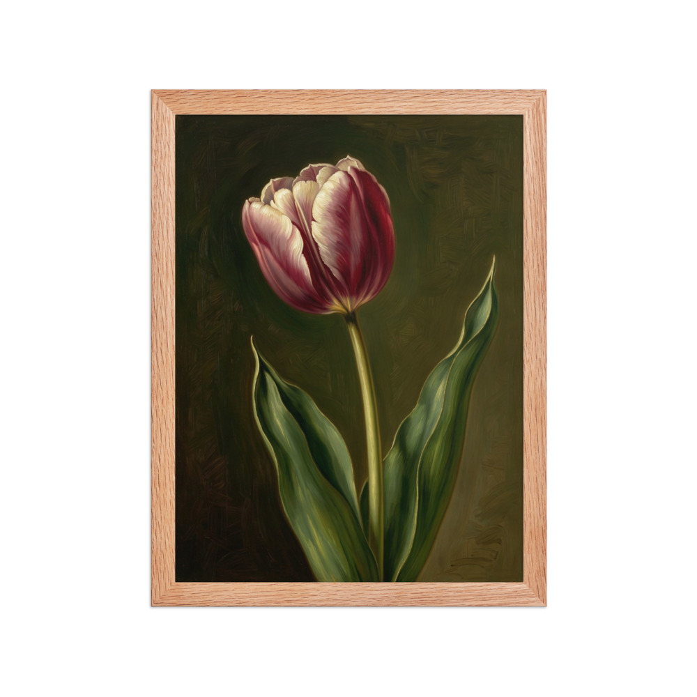 Tulip Oil Painting