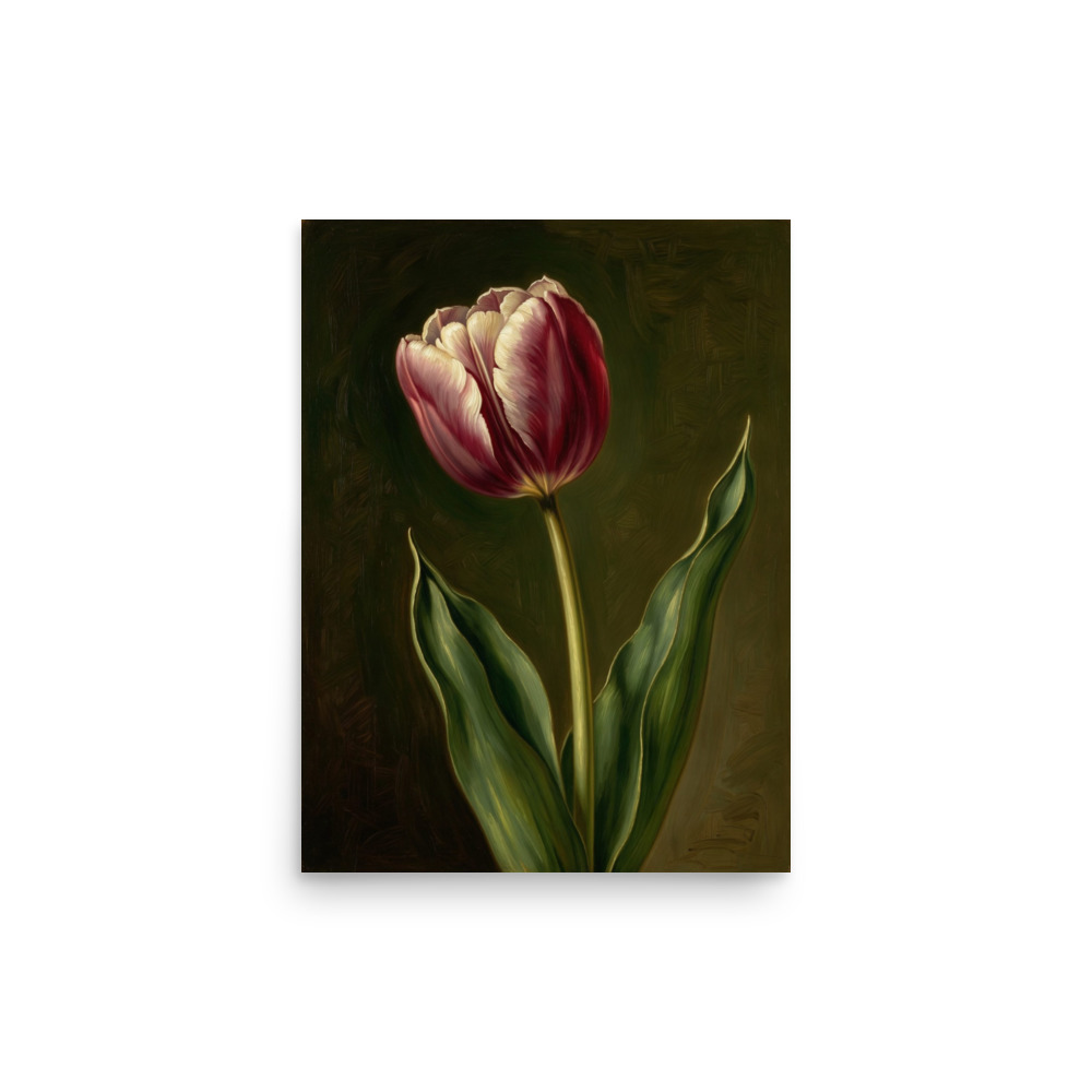 Tulip Oil Painting