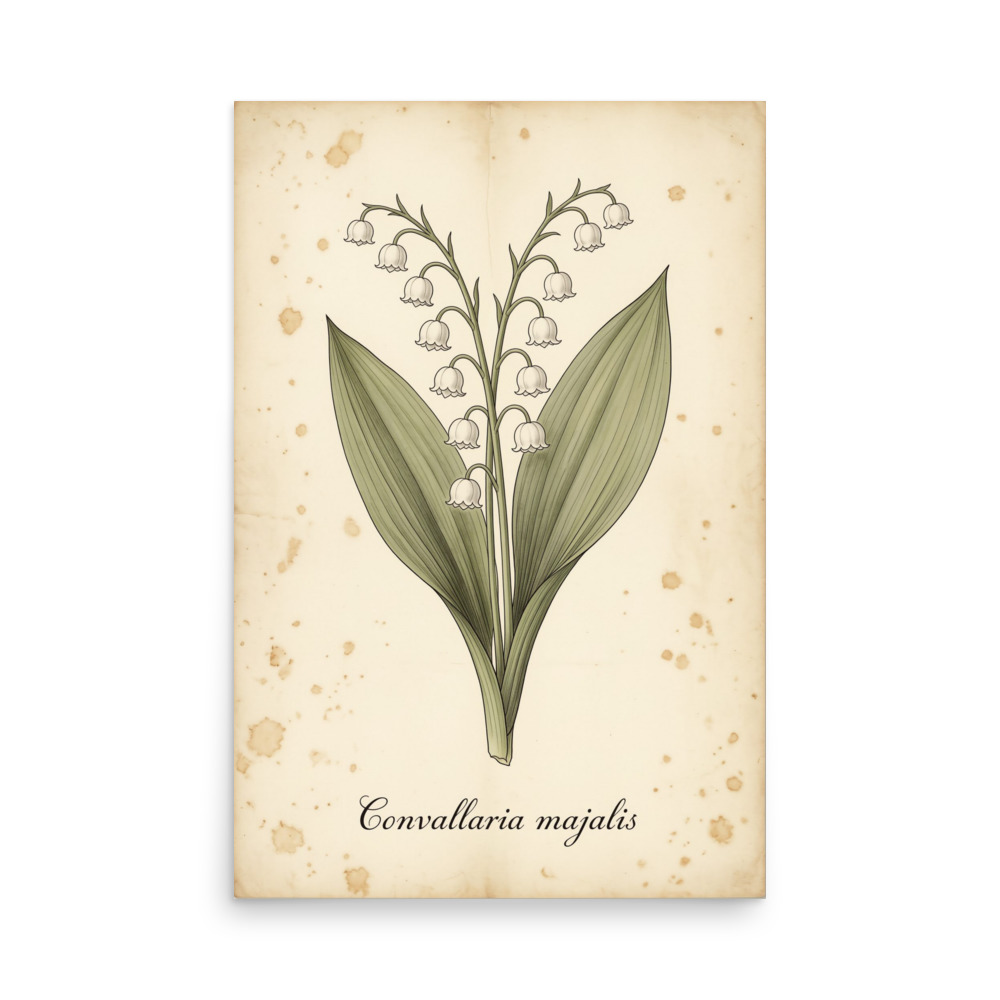 Lily of the Valley — Vintage Botanical Print