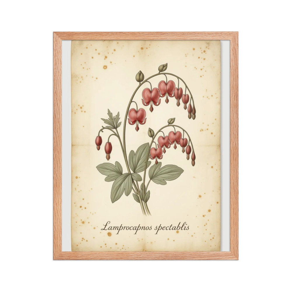 Bleeding Heart — Vintage Botanical Print