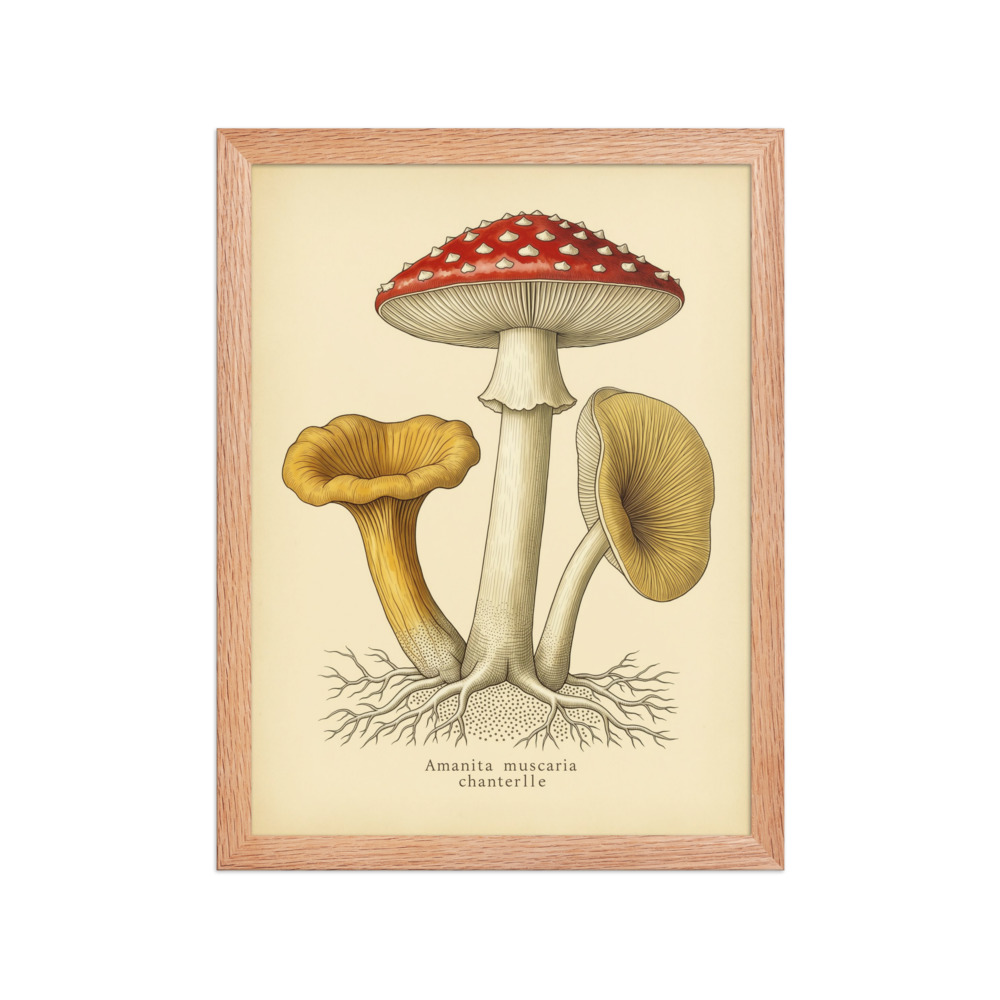 Wild Amanita Mushrooms