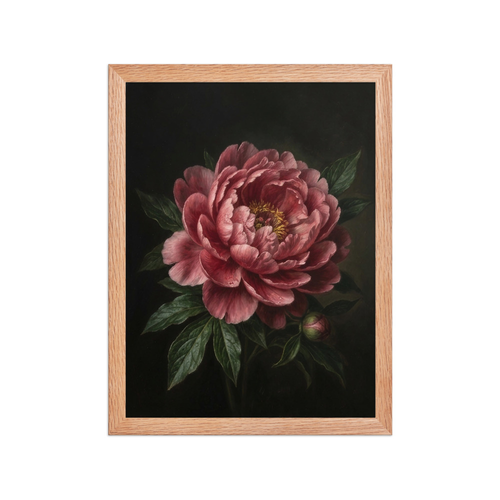 Academic Oil Painting Botanicals