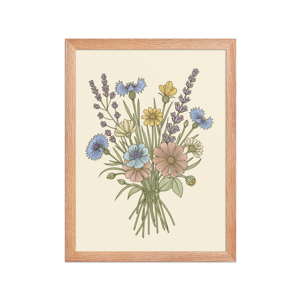 Lavender & Cornflower Bouquet