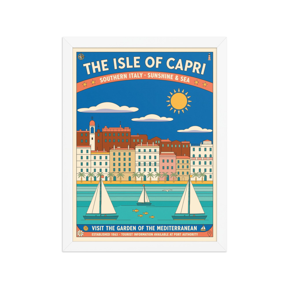 Isle of Capri Poster