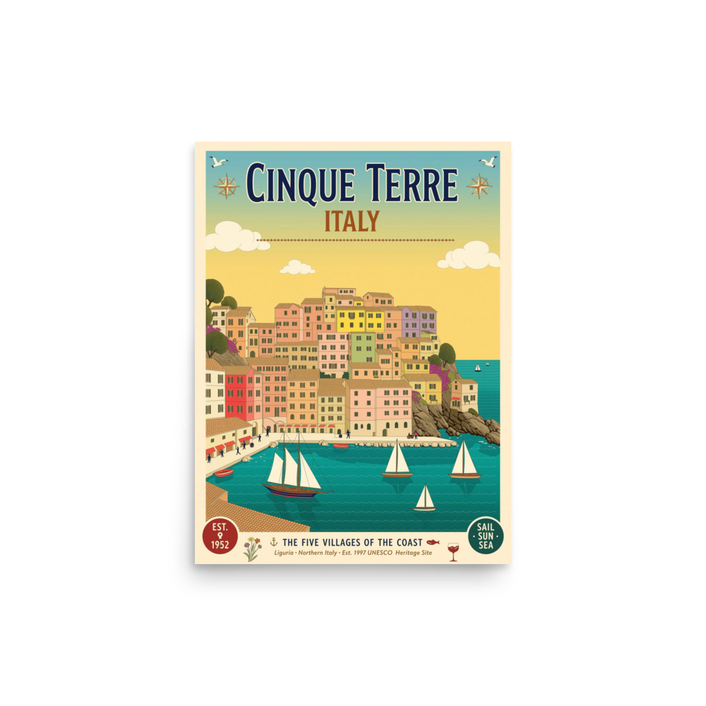 Cinque Terre Poster