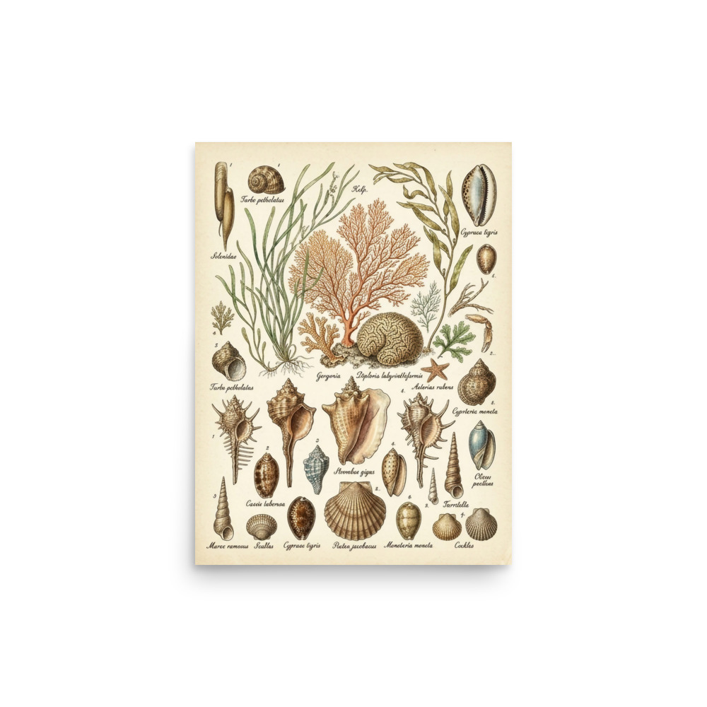 Seashell & Coral Chart