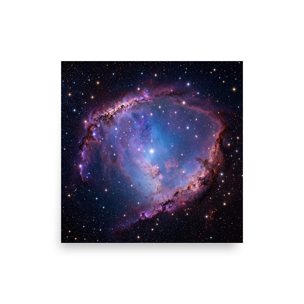 Cygnus Constellation Art Print, celestial wall art, modern living room decor, space enthusiast gift, stargazer gift