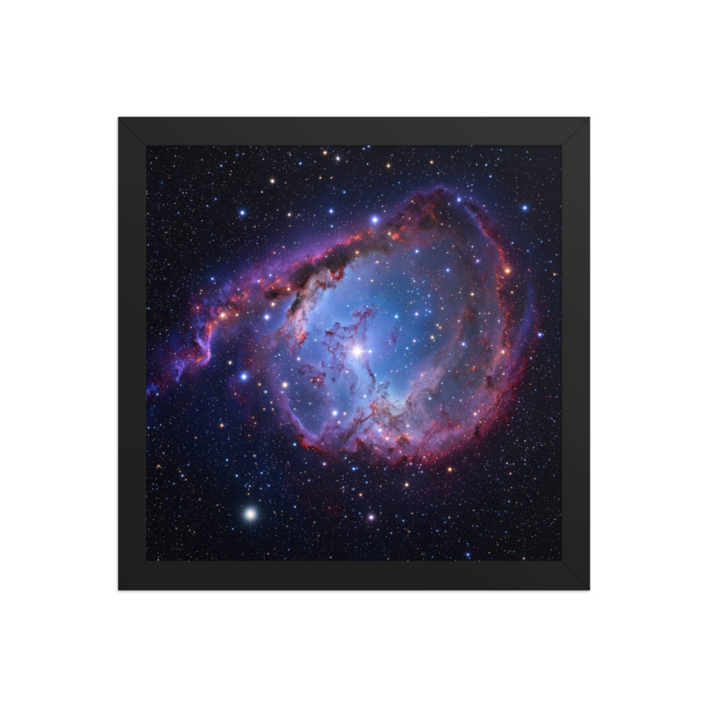 Andromeda Constellation Art Print, galaxy wall art, night sky decor, home office artwork, astronomy gift idea