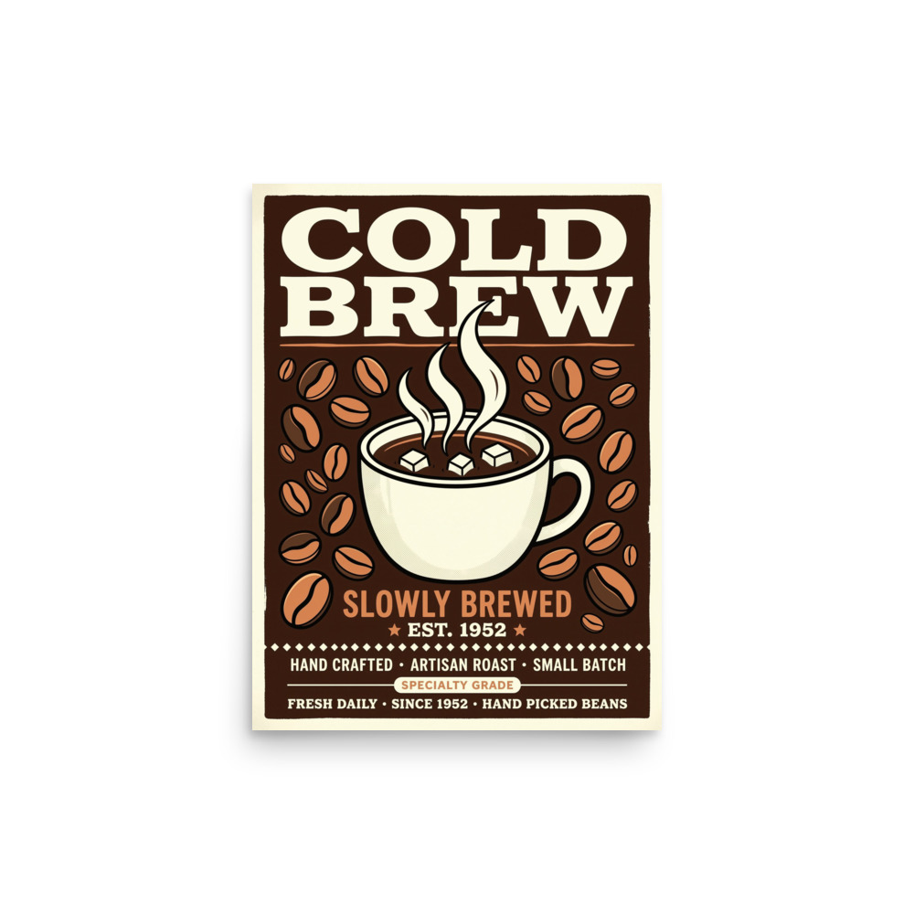 Cold Brew Poster