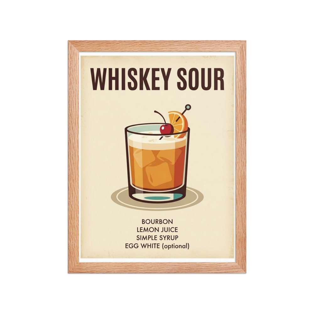 Whiskey Sour Poster