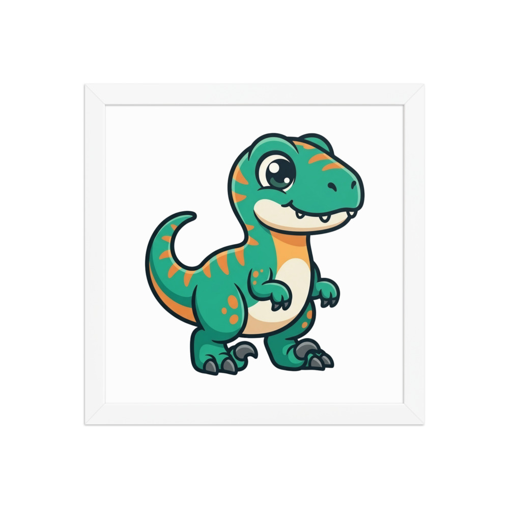 Cute Cartoon Dino