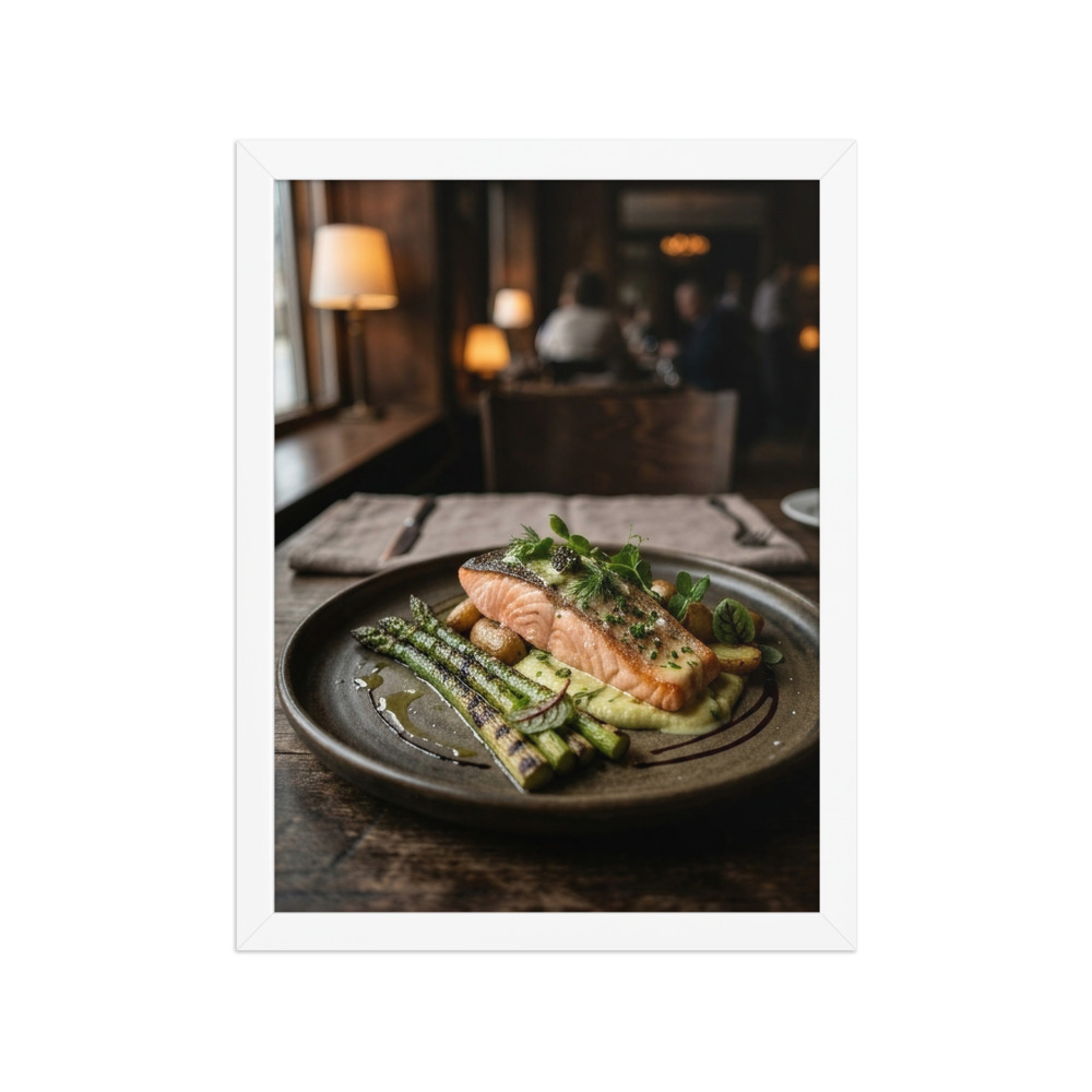 Poached Salmon