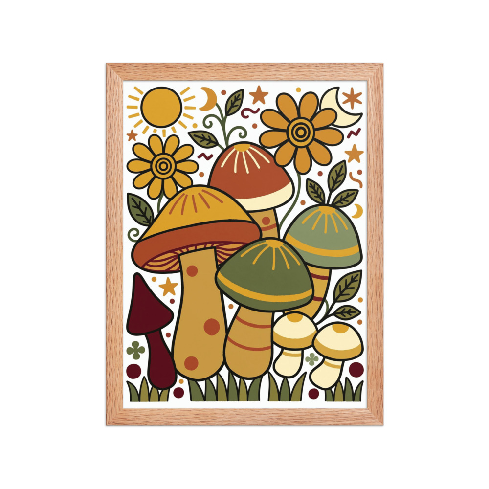 Groovy Mushroom Cluster