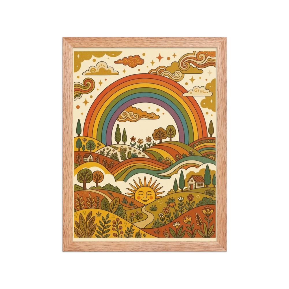 Groovy Rainbow Hills