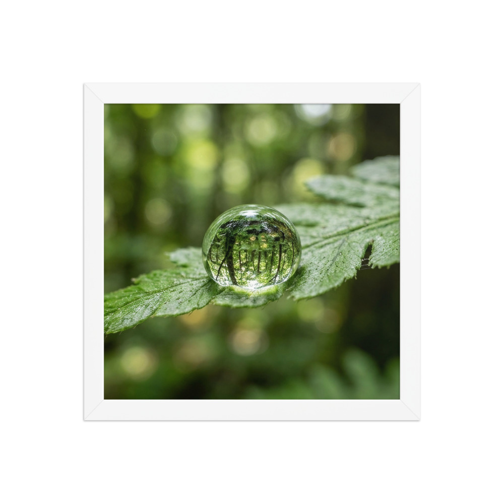 Water Drop Refraction