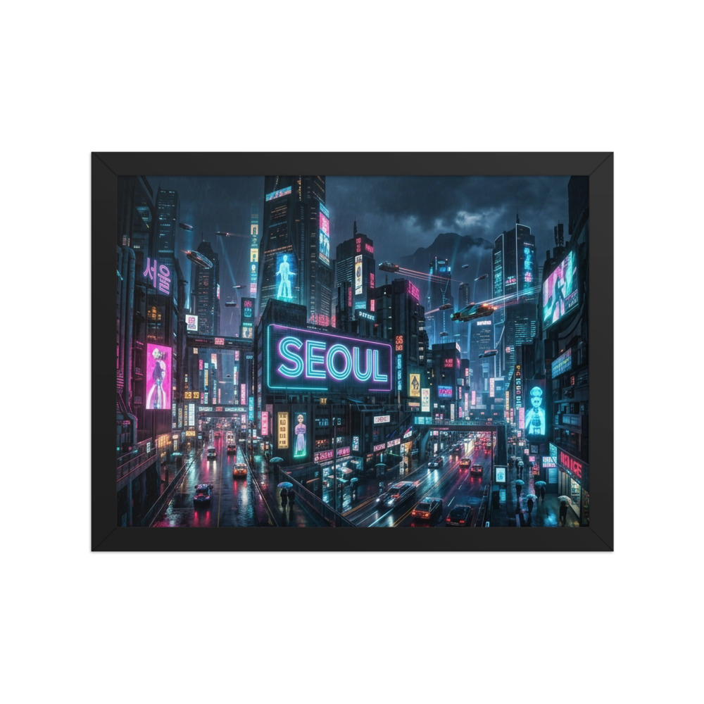 Cyberpunk Neon Cityscapes