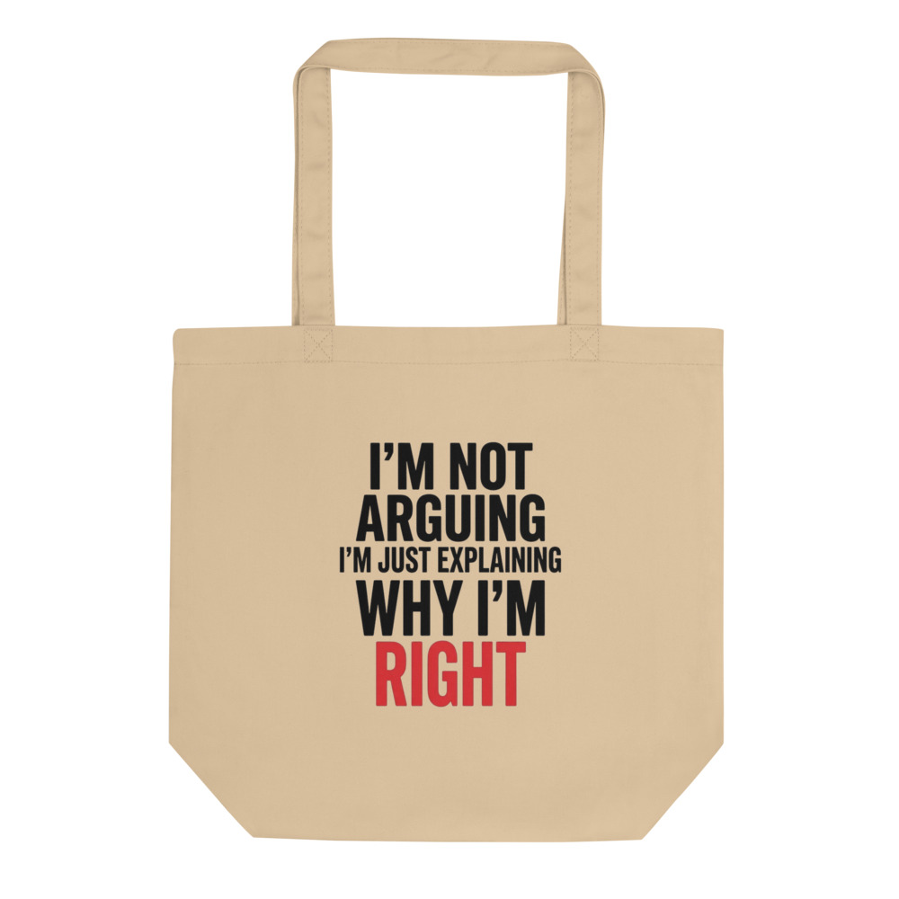 Silently Correcting Your Grammar Tote Bag