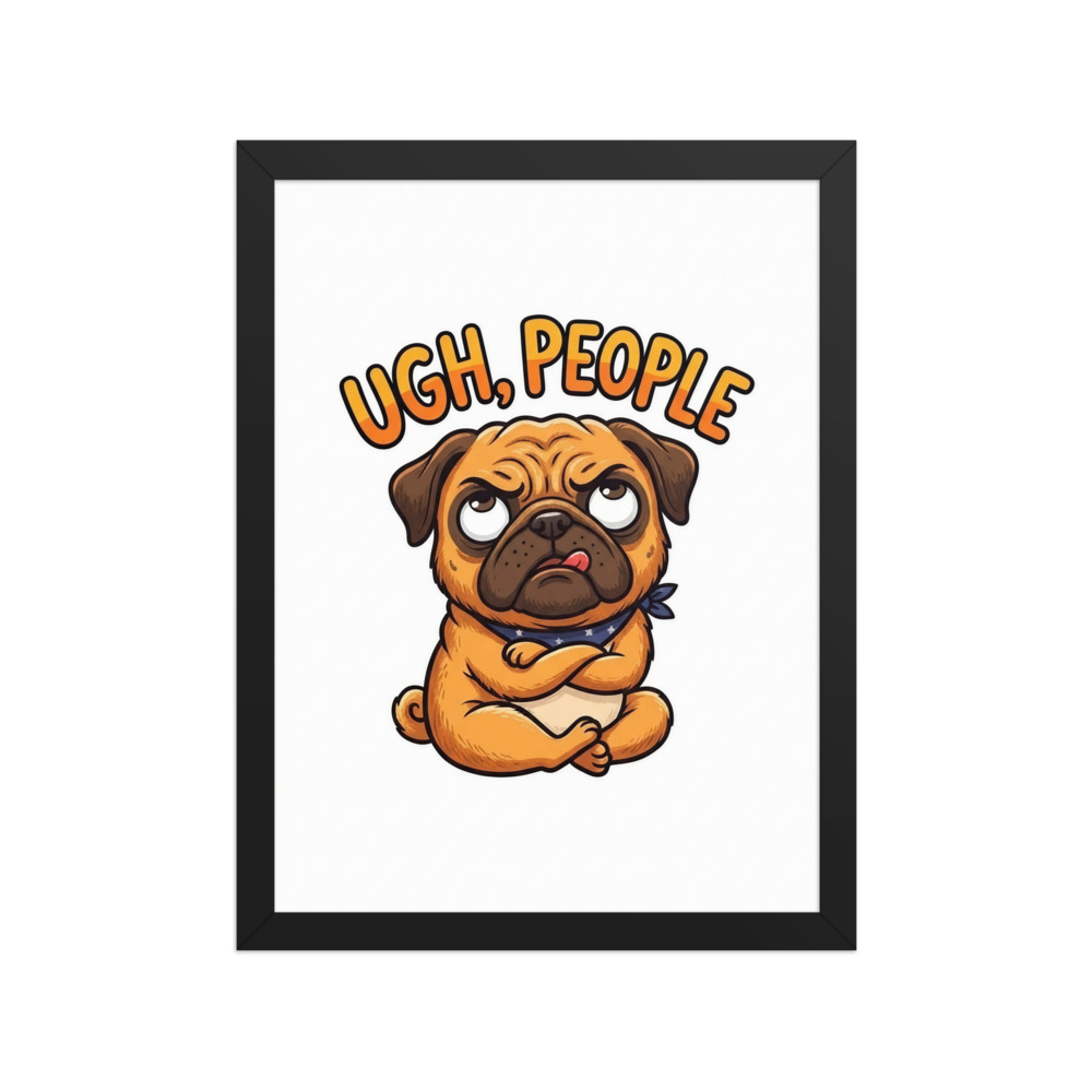 Grumpy Pug People