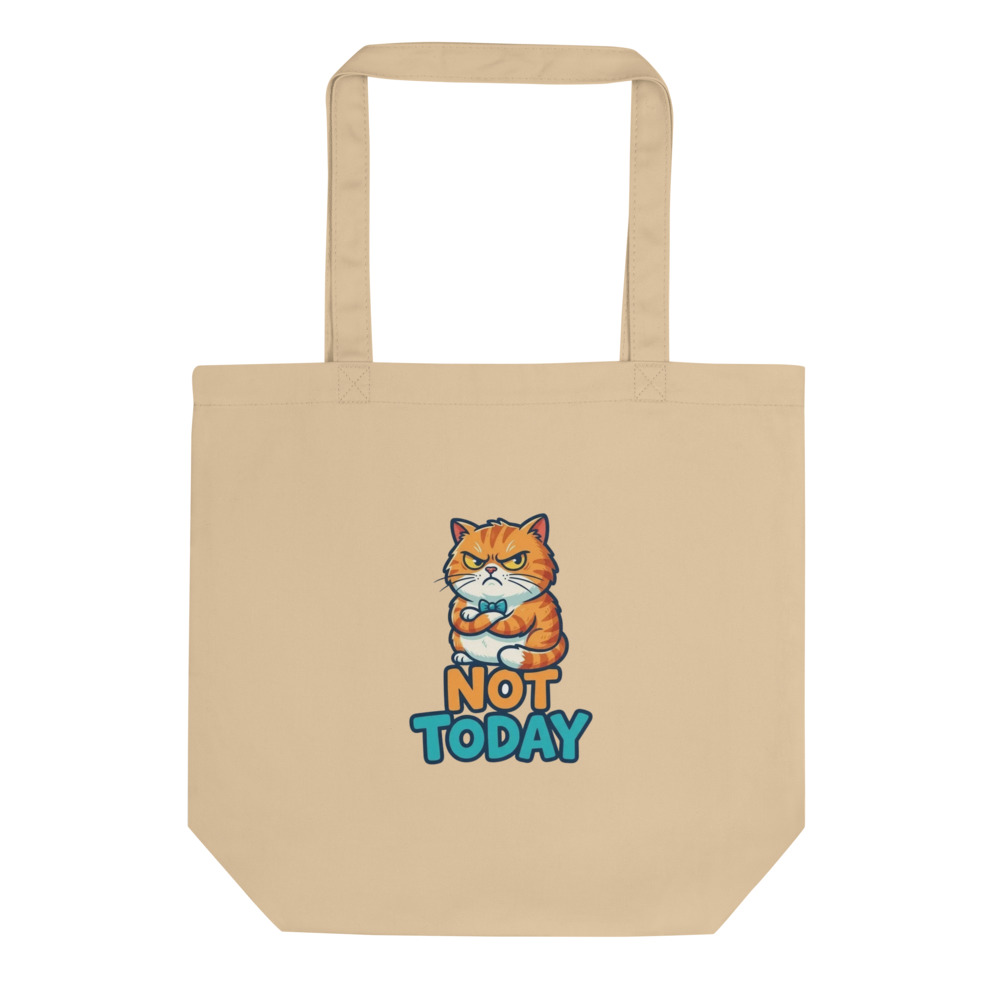 Grumpy Cat Not Today Tote Bag