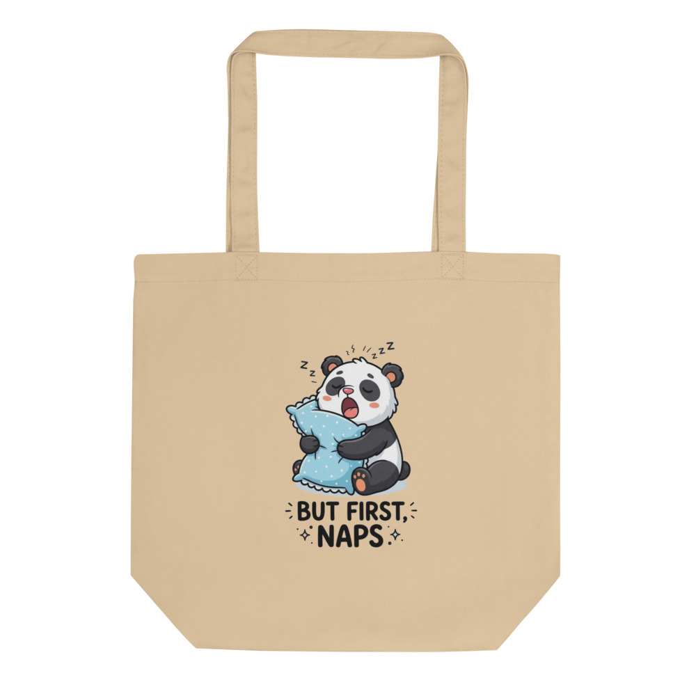 Panda Needs Naps Tote Bag