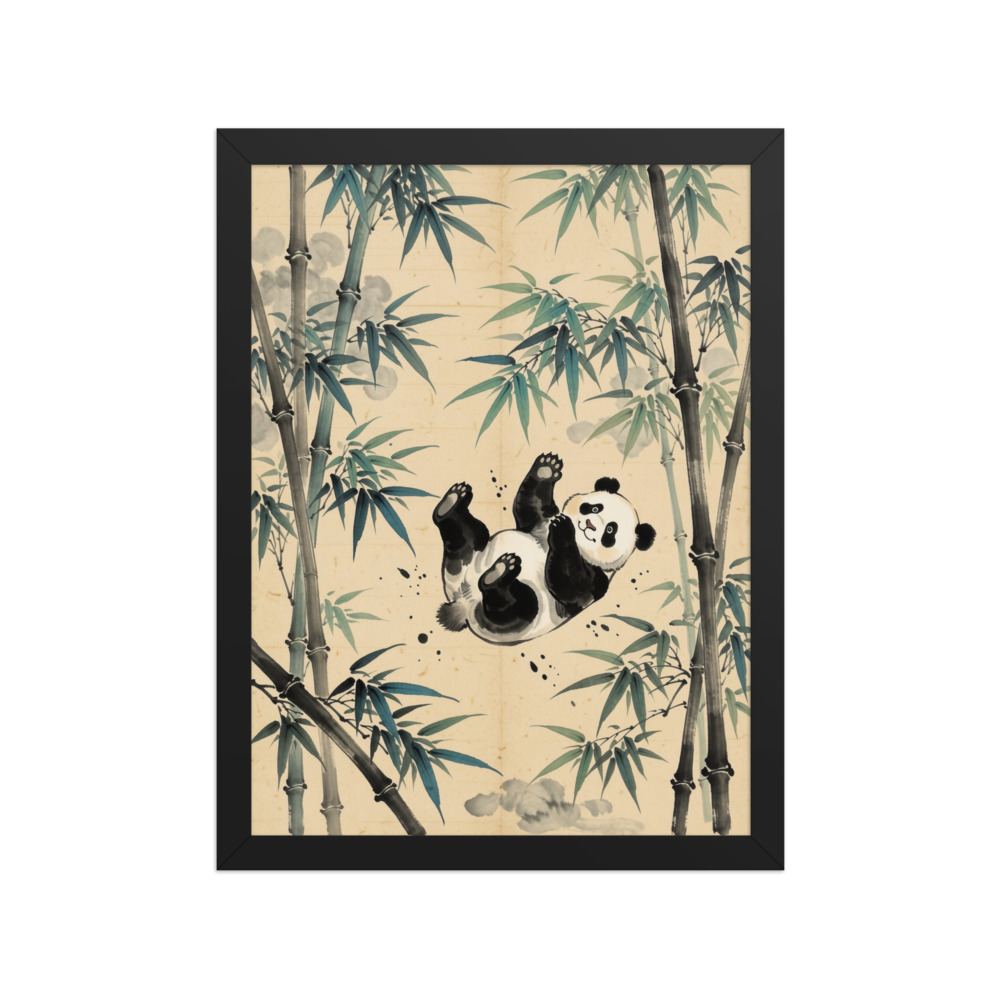 Tumbling Panda Cub