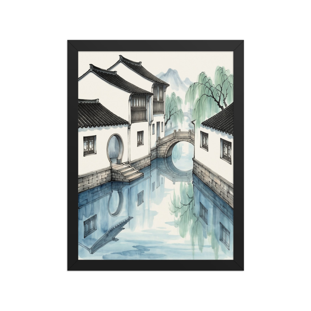 Water Town Reflections