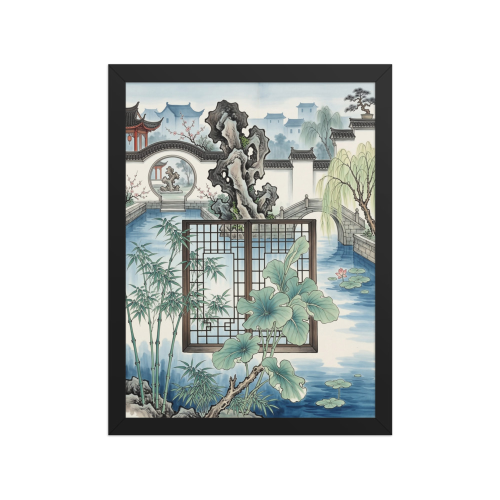 Garden Lattice Window