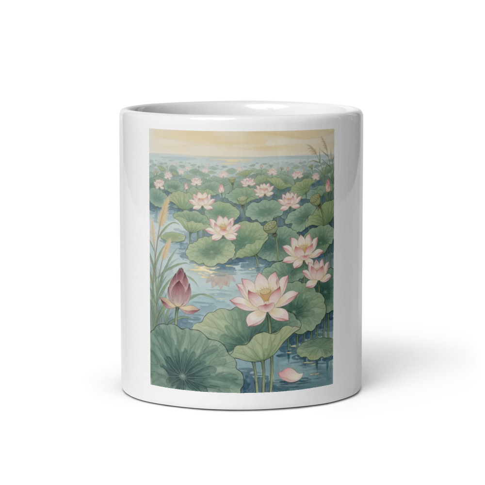 Summer Solstice 夏至 Mug, colorful summer artwork, coffee and tea mug, thoughtful art lover gift, joyful morning routine