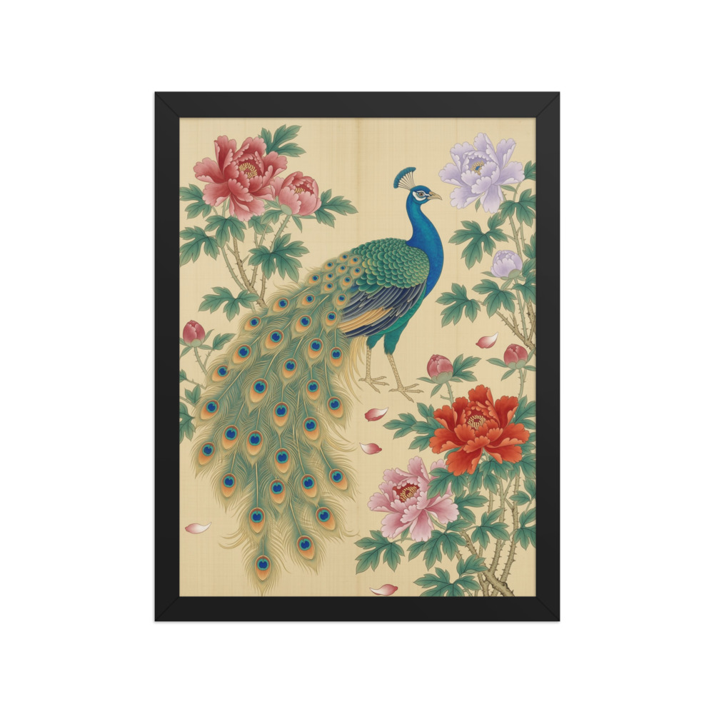 Peacock & Peony 孔雀