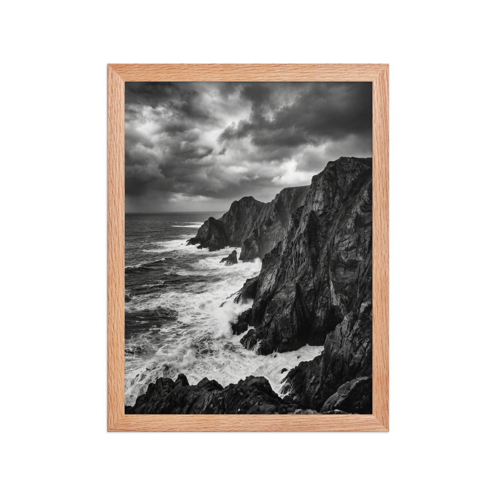 Rugged Coastal Cliffs