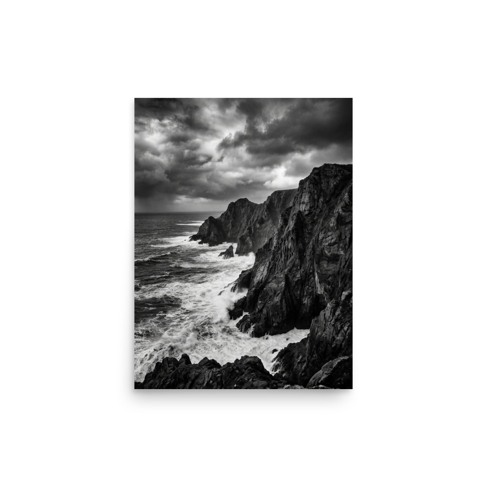 Rugged Coastal Cliffs