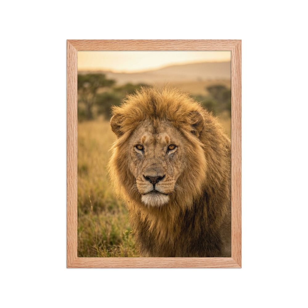 Male Lion Portrait