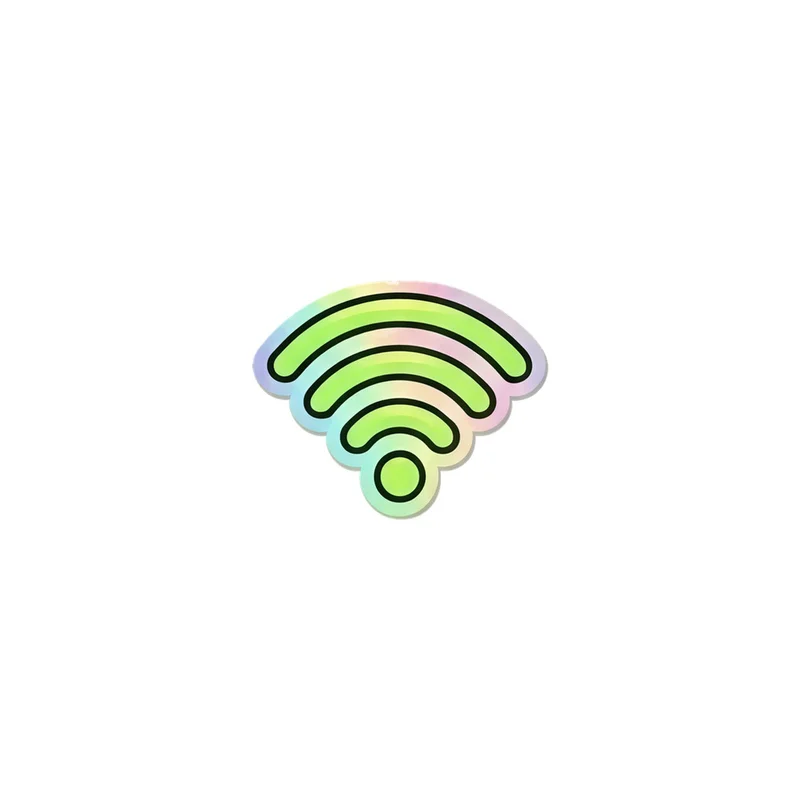 Wifi Symbol Fridge Magnet, y2k icon, room decor, gift for y2k fans