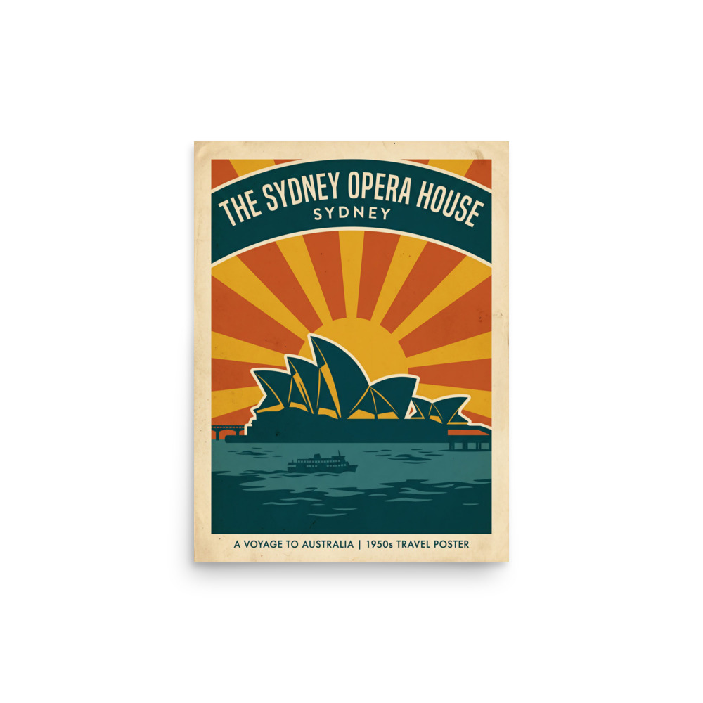 Sydney Opera House Poster