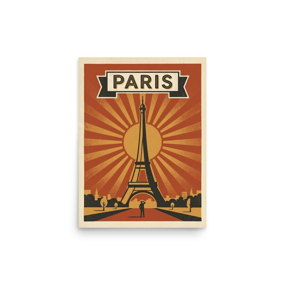 Single Landmark Poster