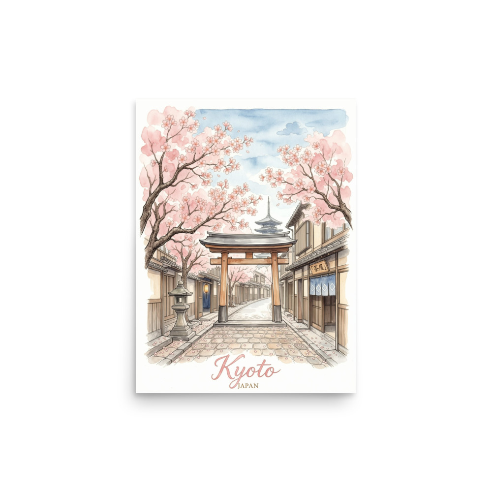 Kyoto Watercolor Sketch