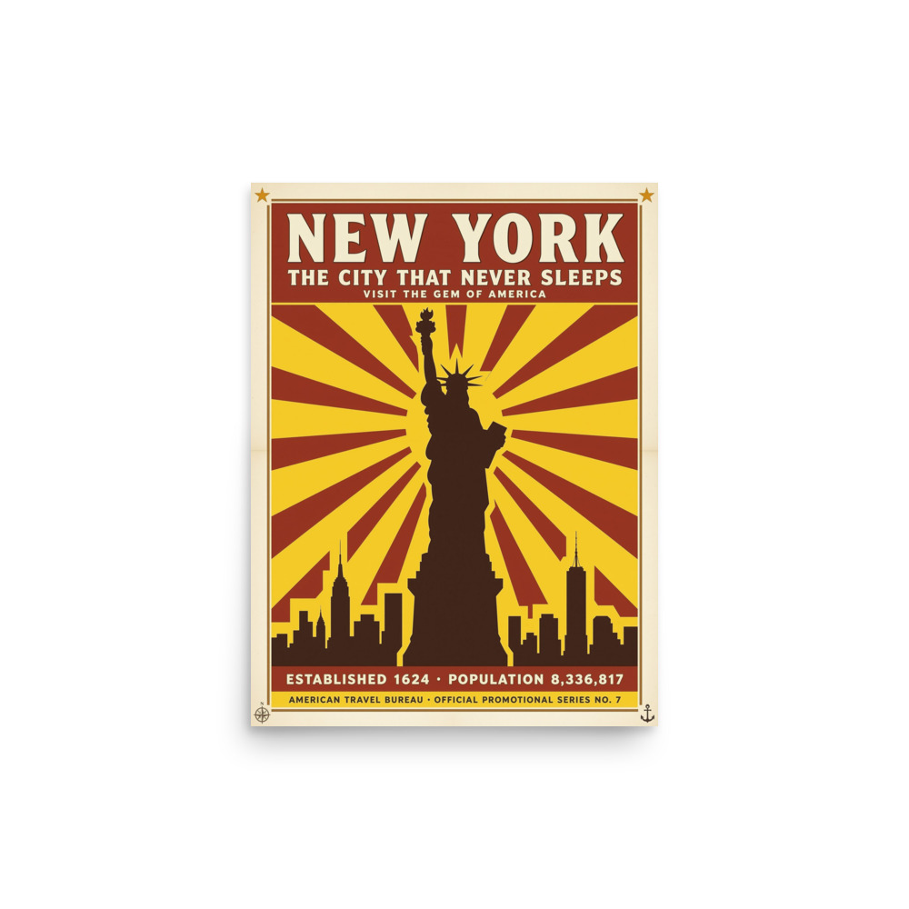 Liberty Landmark Poster