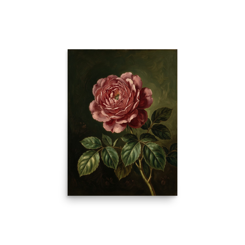 Rose Oil Painting