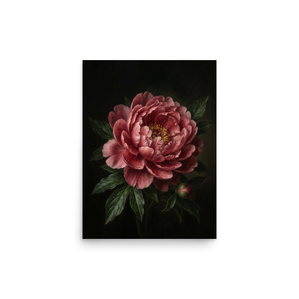 Academic Oil Painting Botanicals