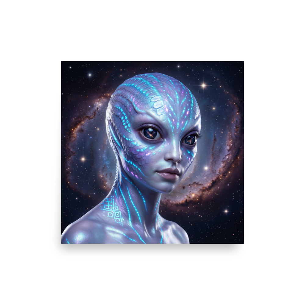 Iridescent Aquatic Alien