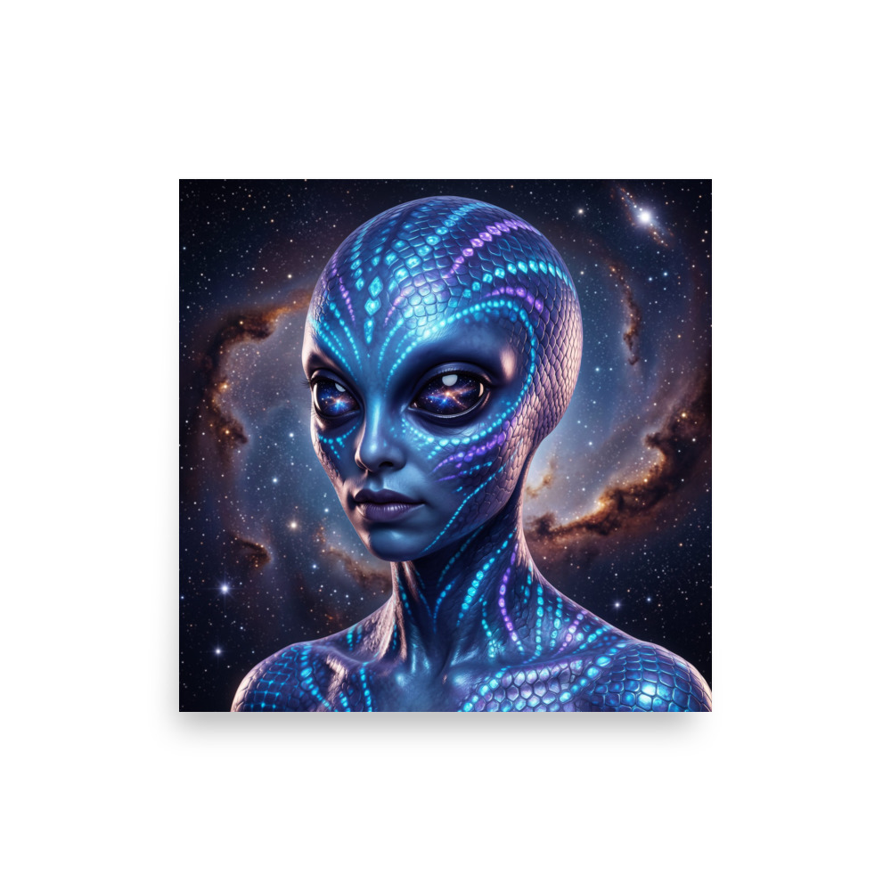 Serene Grey Alien