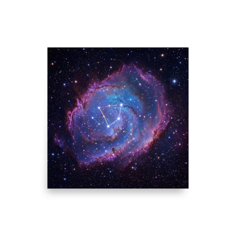 Ursa Major Constellation Art Print