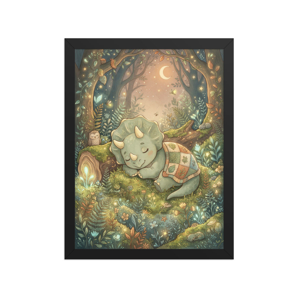 Sleepy Baby Triceratops