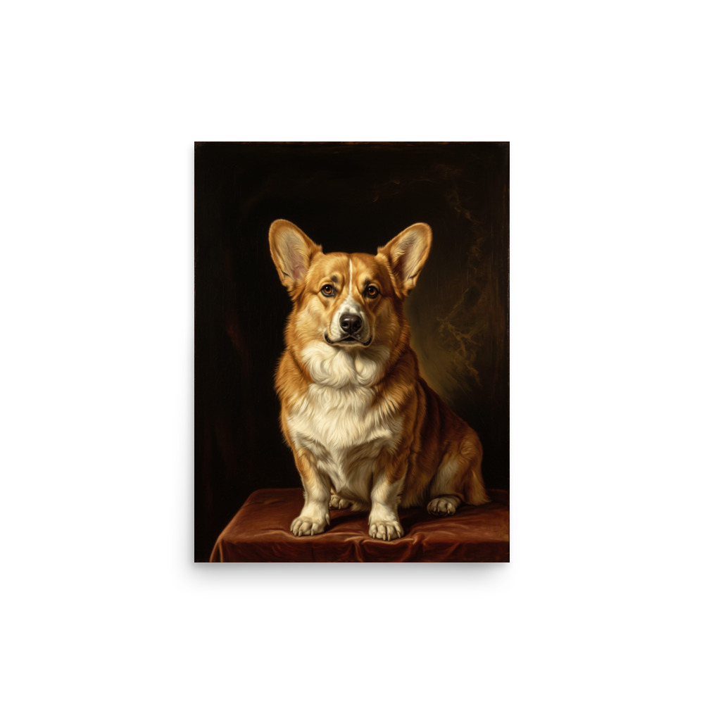 Corgi Portrait
