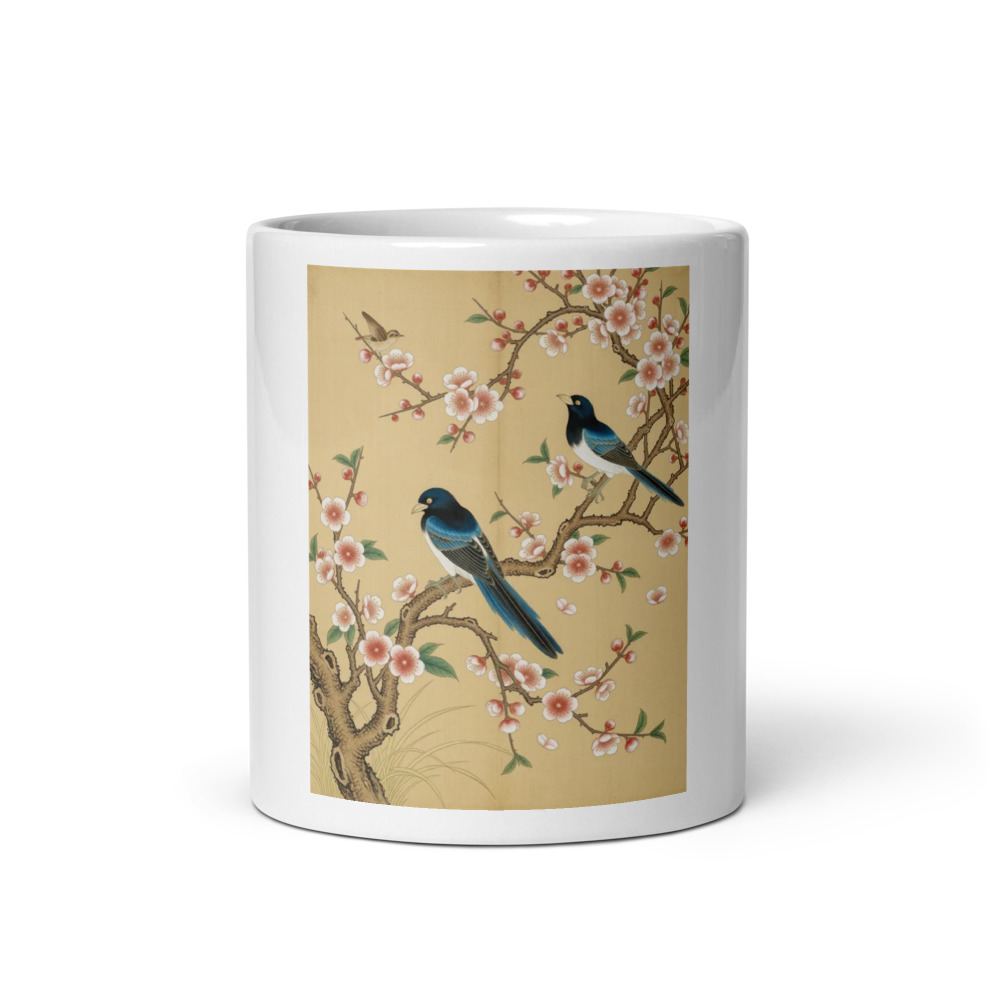 Magpie & Plum 喜上眉梢 Mug